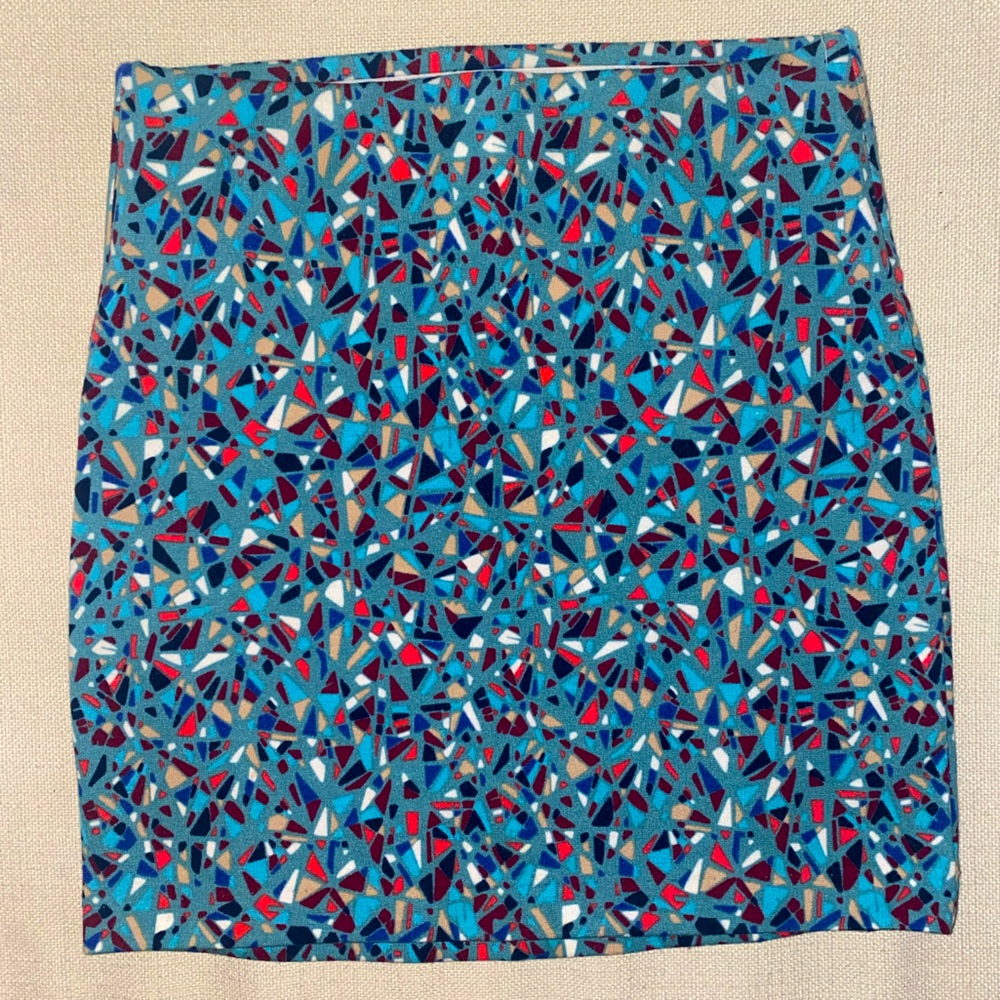 BCBG multicolor bodycon miniskirt